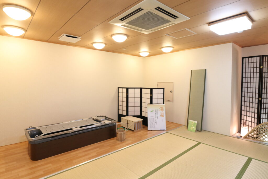 堺市堺区の葬儀会館敬愛シビックホール堺の湯灌室の写真